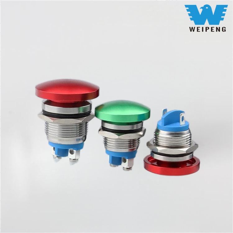 16/19/22 mm seenepea metallist surunupp lähtestamislüliti