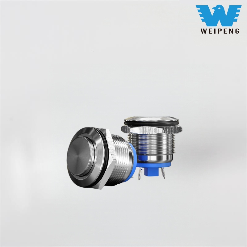 16/19 mm masinakäivituse metallist nupplüliti