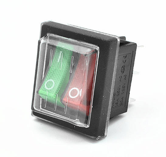 Rocker Switch Double Body veekindel