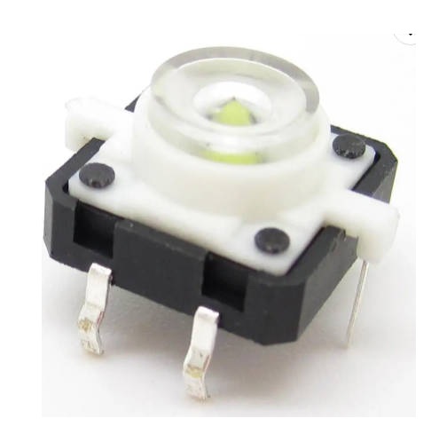 Tact Switch koos LED-valgusega autoheli